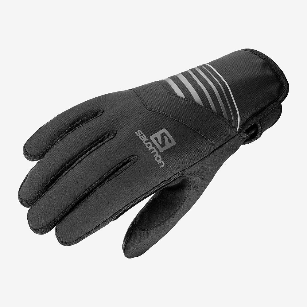 Salomon Israel RS WARM U - Mens Gloves - Black (SPKO-79358)